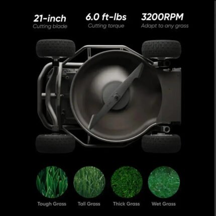 Mowrator S1 4WD Rasenmäher – ferngesteuert, Allradantrieb, Akku, für Hanglagen & unebenes Gelände Mowrator