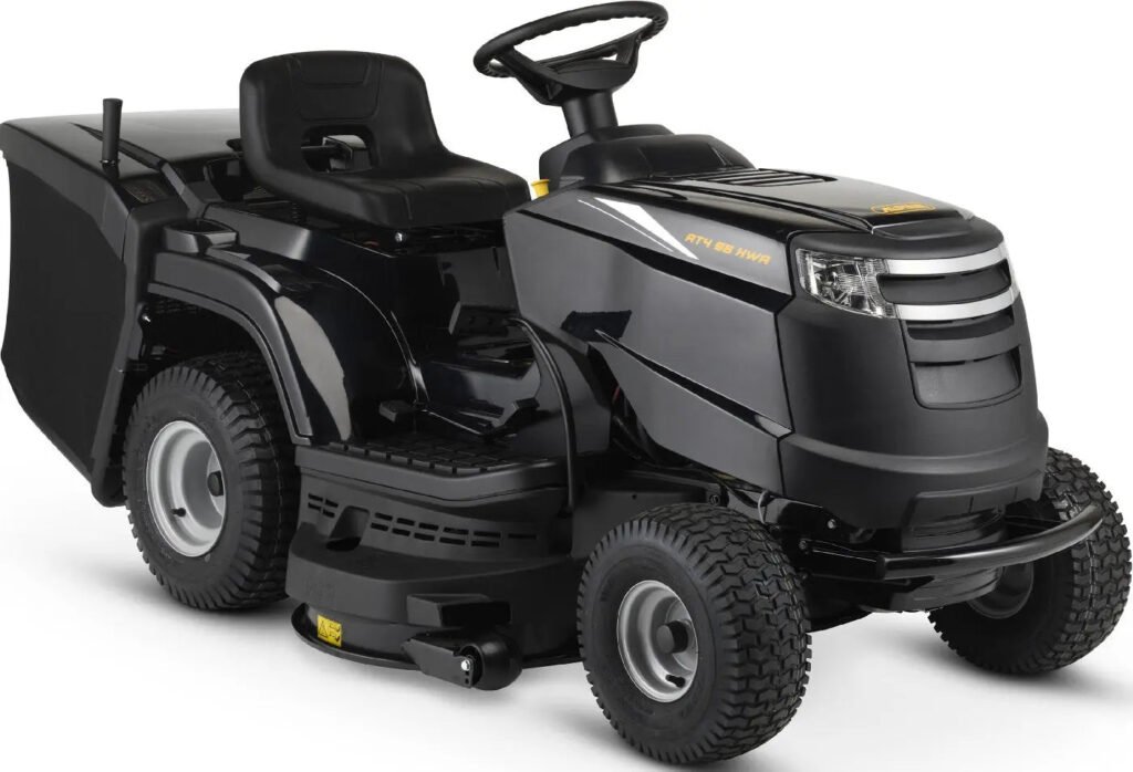 Alpina Rasentraktor AT4 98 HWA, 98 cm Schnittbreite, 586 cm³ V-Twin Motor, Hydrostat, 240 L Fangkorb Alpina