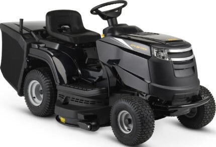 Alpina Rasentraktor AT4 98 HWA, 98 cm Schnittbreite, 586 cm³ V-Twin Motor, Hydrostat, 240 L Fangkorb Alpina