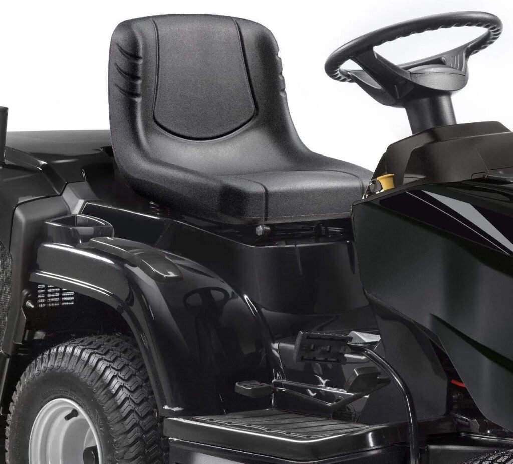 Alpina Rasentraktor AT4 98 HWA, 98 cm Schnittbreite, 586 cm³ V-Twin Motor, Hydrostat, 240 L Fangkorb Alpina