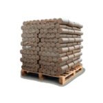 Heizfuxx Nestro XL Rot Holzbriketts Hartholz – 960 kg Palette (96×10 kg), Heizwert ≥4,8 kWh/kg, Rundbriketts Heizfuxx