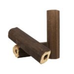 Heizfuxx PiniKay Octagon Holzbriketts Hartholz – 960 kg Palette (96×10 kg), Heizwert ≥4,8 kWh/kg, achteckig mit Loch Heizfuxx