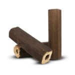 Heizfuxx PiniKay Quadro Holzbriketts Hartholz – 960 kg Palette (96×10 kg), Heizwert ≥4,8 kWh/kg, Vierkant mit Loch Heizfuxx