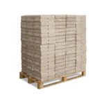 Heizfuxx RUF Classic White Holzbriketts – 960 kg Palette (96×10 kg), Heizwert ≥4,8 kWh/kg, Weißholz, RUF-Form Heizfuxx