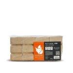 Heizfuxx RUF Classic White Holzbriketts – 960 kg Palette (96×10 kg), Heizwert ≥4,8 kWh/kg, Weißholz, RUF-Form Heizfuxx