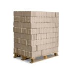 Heizfuxx RUF Holzbriketts Hartholz – 960 kg Palette (96×10 kg), Heizwert ≥4,8 kWh/kg, RUF-Form Heizfuxx
