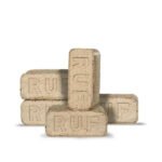 Heizfuxx RUF Original Blue Holzbriketts Hartholz – Heizwert ≥4,8 kWh/kg, geringe Restfeuchte, Premium RUF-Briketts Heizfuxx