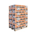 Heizfuxx Nestro Hartholz M Holzbriketts – 972 kg Palette (81×12 kg), Heizwert ≥4,8 kWh/kg, Rundbriketts Heizfuxx