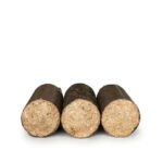 Heizfuxx Nestro Hartholz M Holzbriketts – 972 kg Palette (81×12 kg), Heizwert ≥4,8 kWh/kg, Rundbriketts Heizfuxx