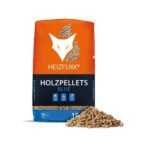 Heizfuxx Holzpellets Blue ENplus A1 – 975 kg Palette (65×15 kg), Heizwert ≥4,6 kWh/kg, Nadelholz Heizfuxx