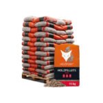 Heizfuxx Holzpellets Red ENplus A1 – 975 kg Palette (65×15 kg), Heizwert ≥4,6 kWh/kg, Nadelholz Heizfuxx