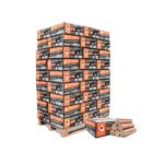 Heizfuxx BBQ Buchenholzbriketts – 972 kg Palette (54×18 kg), Heizwert ≥4,8 kWh/kg, Buche, Grillbriketts Heizfuxx