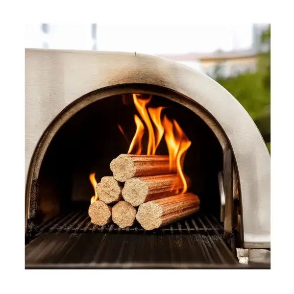 Heizfuxx BBQ Buchenholzbriketts – 972 kg Palette (54×18 kg), Heizwert ≥4,8 kWh/kg, Buche, Grillbriketts Heizfuxx