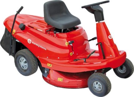 Eurosystems Aufsitzmäher Slalom 82 B&S, 82 cm Schnittbreite, Briggs & Stratton Motor, 150 L Fangkorb Eurosystems