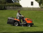 Husqvarna Rasentraktor TC 220T, 108 cm Schnittbreite, 25,1 PS, Hydrostat, 350 L Fangkorb Husqvarna