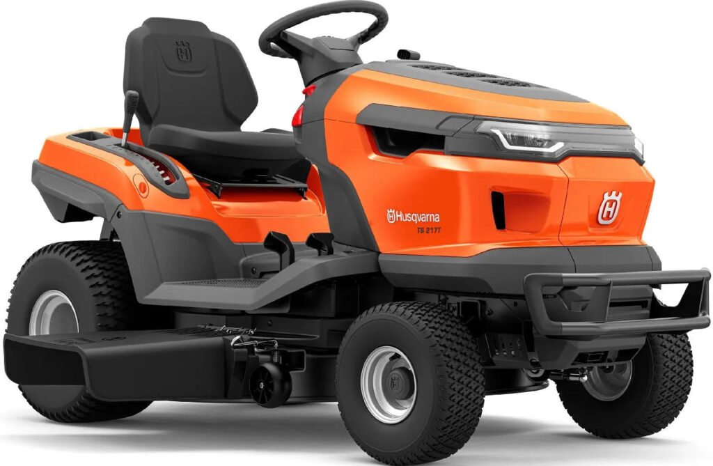 Husqvarna TS 217T Rasentraktor, 108 cm Schnittbreite, V-Twin Motor, Hydrostat, Seitenauswurf & Mulchfunktion Husqvarna