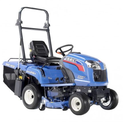 ISEKI SXG 216 Diesel Rasentraktor – 15 PS, 102 cm Schnittbreite, 380 L Fangkorb, elektrische Entleerung, Hydrostat Iseki