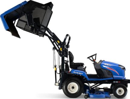 ISEKI SXG 327 Diesel Rasentraktor mit Hochentleerung – 122 cm Schnittbreite, 3-Zylinder Motor, 650 L Fangkorb, inkl. SCMB48 & SBC650 Iseki