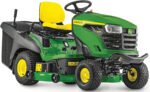 John Deere X167R Rasentraktor 107 cm – 20 PS V-Twin, Hydrostat, 300 L Fangkorb John Deere