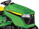 Rasentraktor 107 cm – 19,1 PS Kawasaki V-Twin, Hydrostat, Mulchkit, 300 L Fangkorb John Deere
