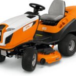 STIHL RT 6112 ZL Aufsitzmäher 110 cm, 16,6 PS, Hydrostat, 350 L Fangkorb, Tempomat STIHL