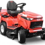 SABO Rasentraktor 92-H, 92,5 cm Schnittbreite, 2-Zylinder Motor, Hydrostat, inkl. Mulchkit & Fangkorb 280 l Sabo