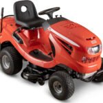 Sabo Rasentraktor 93-H, 95 cm Schnittbreite, 2-Zylinder Motor, Hydrostat, 250 L Fangkorb Sabo