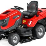 Rasentraktor 102 cm – 23 PS Briggs & Stratton V-Twin, Hydrostat, Mulchkit, 320 L Fangkorb Snapper