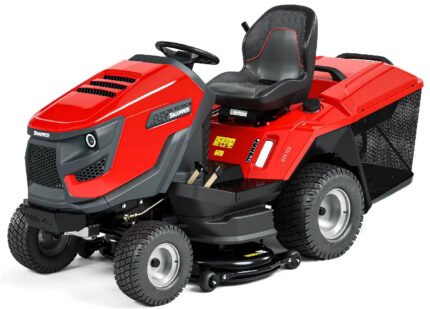 Rasentraktor 102 cm – 23 PS Briggs & Stratton V-Twin, Hydrostat, Mulchkit, 320 L Fangkorb Snapper