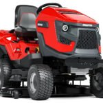 Benzin Rasentraktor 122 cm – 27 PS Briggs & Stratton V-Twin, 380 L Fangkorb, Hydrostat, Mulchkit inkl. Snapper