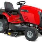 Rasentraktor 96 cm – 22 PS Briggs & Stratton V-Twin, Hydrostat, Mulchkit, 350 L Fangkorb Snapper