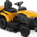 Stiga Rasentraktor Estate 598, 98 cm Schnittbreite, 452 cm³ Motor, Hydrostat, 240 L Fangkorb, Mulchkit inkl. Stiga