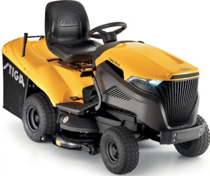 STIGA Rasentraktor Estate 7102 W, 102 cm Schnittbreite, 2-Zylinder Motor, 300 L Fangkorb, Hydrostat Stiga