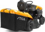 STIGA Rasentraktor Estate 798 W, 98 cm Schnittbreite, 2-Zylinder Motor, Hydrostat, inkl. Mulchkit, Anhängerkupplung & Ladegerät Stiga