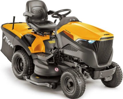 STIGA Estate 9122 WX Rasentraktor – 24,4 PS Honda GXV 690, 122 cm Schnittbreite, AWD, 360 L Fangkorb, Mulchfunktion Stiga