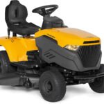 STIGA Rasentraktor Tornado 398 M Aufsitzmäher 98 cm, 11,3 PS ST 400 Motor, Seitenauswurf & Mulchkit inkl. Anhängekupplung Stiga