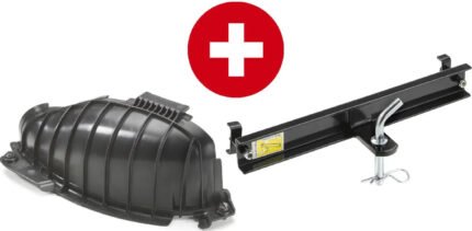 STIGA Rasentraktor Tornado 398 M Aufsitzmäher 98 cm, 11,3 PS ST 400 Motor, Seitenauswurf & Mulchkit inkl. Anhängekupplung Stiga