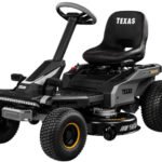 Texas Epsilon R9600Li Akku-Aufsitzmäher, 96 cm Schnittbreite, 72V Lithium-Akku, Mulchen & Seitenauswurf Texas