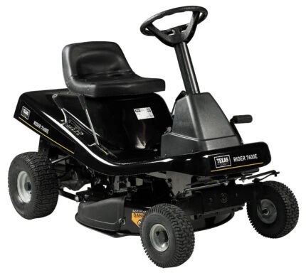 Texas Rider 7600E Aufsitzmäher 76 cm, 12 PS Loncin Motor, 2in1 Seitenauswurf & Mulchkit inkl. Anhängerkupplung Texas