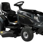 Texas XC160-108H Rasentraktor, 108 cm Schnittbreite, 12,5 PS Benzinmotor, Hydrostat, Seitenauswurf & Mulchkit, inkl. Anhängekupplung Texas