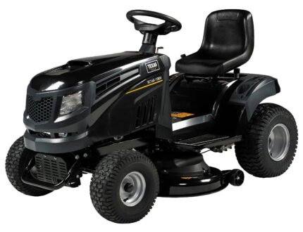 Texas XC160-108H Rasentraktor, 108 cm Schnittbreite, 12,5 PS Benzinmotor, Hydrostat, Seitenauswurf & Mulchkit, inkl. Anhängekupplung Texas