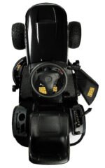 Texas XC160-108H Rasentraktor, 108 cm Schnittbreite, 12,5 PS Benzinmotor, Hydrostat, Seitenauswurf & Mulchkit, inkl. Anhängekupplung Texas